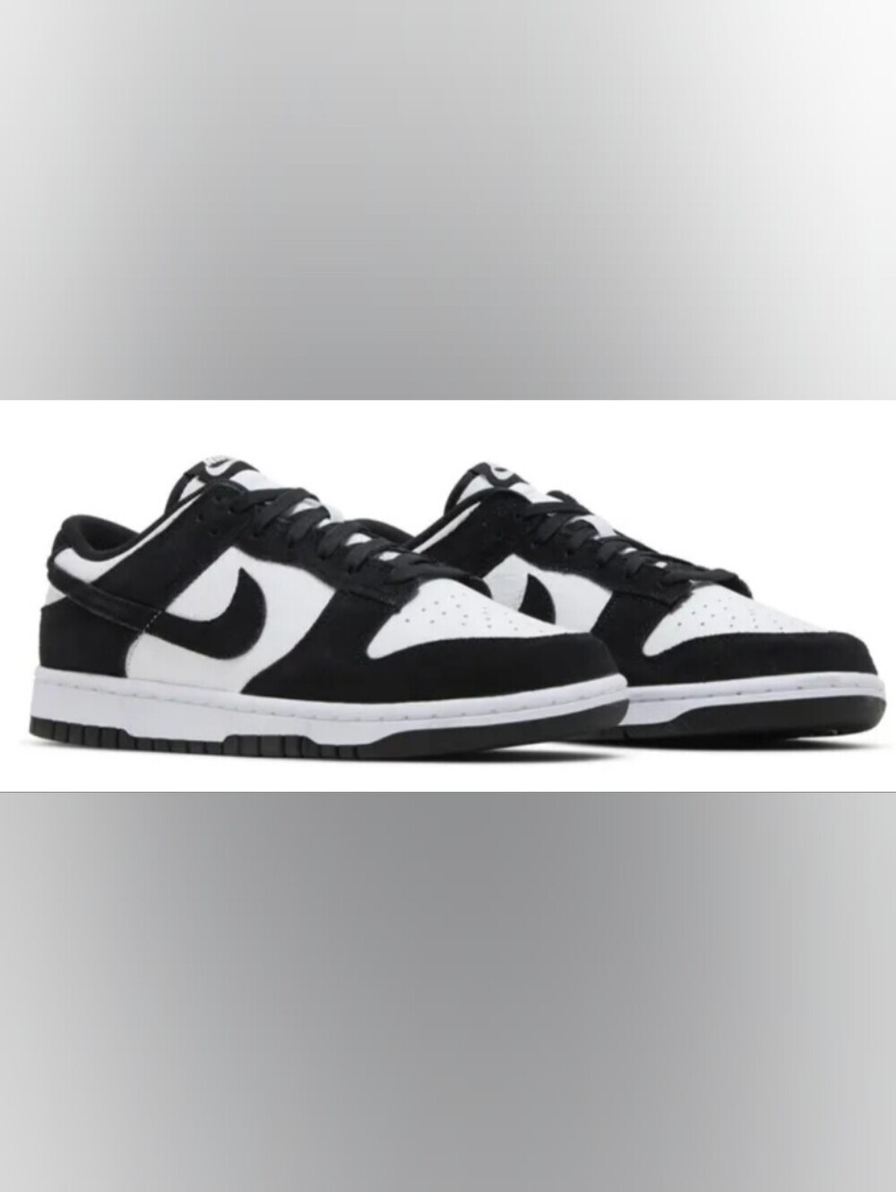Nike Dunk Low SE 'Suede Panda Sneakers Men's Size 11 MSRP $130
